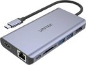 UNITEK D1056A (Szary /USB Typ C ) UNITEK D1056A (Szary /USB Typ C )