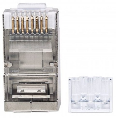 INTELLINET NETWORK SOLUTIONS Wtyk Modularny RJ45 Cat6A STP Wtyk INTELLINET NETWORK SOLUTIONS Wtyk Modularny RJ45 Cat6A STP Wtyk