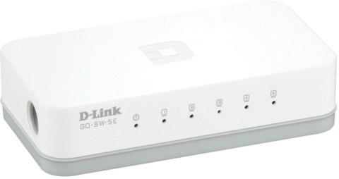 Przełącznik D-LINK GO-SW-5E/E (5x 10/100 ) Przełącznik D-LINK GO-SW-5E/E (5x 10/100 )