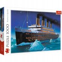 Puzzle widok statek Titanic 1000 elementów Trefl 10080 Puzzle widok statek Titanic 1000 elementów Trefl 10080