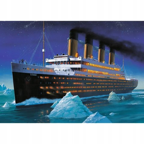Puzzle widok statek Titanic 1000 elementów Trefl 10080 Puzzle widok statek Titanic 1000 elementów Trefl 10080