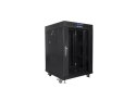 SZAFA INSTALACYJNA RACK STOJĄCA 19" 15U 600X600 CZARNA DRZWI SZKLANE LCD LANBERG (FLAT PACK) SZAFA INSTALACYJNA RACK STOJĄCA 19" 15U 600X600 CZARNA DRZWI SZKLANE LCD LANBERG (FLAT PACK)