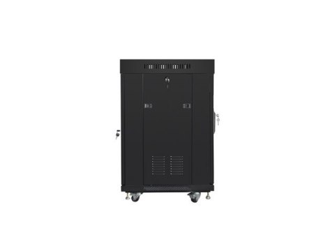 SZAFA INSTALACYJNA RACK STOJĄCA 19" 15U 600X600 CZARNA DRZWI SZKLANE LCD LANBERG (FLAT PACK) SZAFA INSTALACYJNA RACK STOJĄCA 19" 15U 600X600 CZARNA DRZWI SZKLANE LCD LANBERG (FLAT PACK)