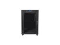 SZAFA INSTALACYJNA RACK STOJĄCA 19" 15U 600X800 CZARNA DRZWI SZKLANE LCD LANBERG (FLAT PACK) SZAFA INSTALACYJNA RACK STOJĄCA 19" 15U 600X800 CZARNA DRZWI SZKLANE LCD LANBERG (FLAT PACK)
