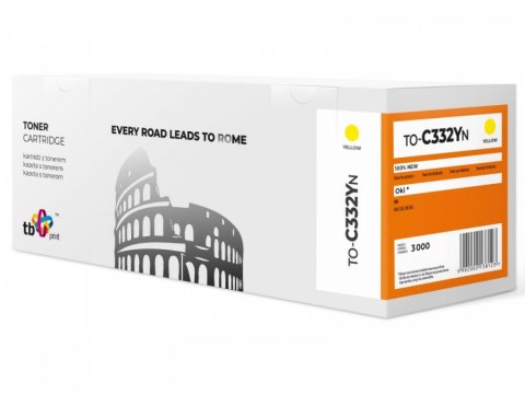Toner TB PRINT TO-C332YN Toner TB PRINT TO-C332YN