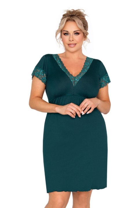 Koszulka nocna Koszula Nocna Model Mariza Plus Green - Donna - 50
