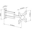 Uchwyt do TV TECHLY 301450 (nośność 25kg /19 - 37 cali)