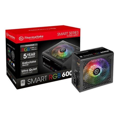 Zasilacz PC THERMALTAKE 600W PS-SPR-0600NHSAWE-1 Zasilacz PC THERMALTAKE 600W PS-SPR-0600NHSAWE-1