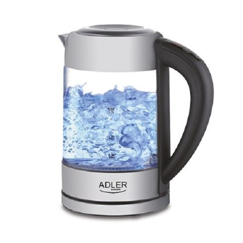 Czajnik ADLER AD 1247 (1.7L /2200W /Srebrno-przezroczysty ) Czajnik ADLER AD 1247 (1.7L /2200W /Srebrno-przezroczysty )