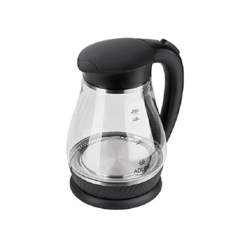 Czajnik ADLER AD 1274 (1.7L /2200W /Czarno-przezroczysty ) Czajnik ADLER AD 1274 (1.7L /2200W /Czarno-przezroczysty )