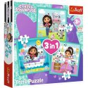 KOCI DOMEK GABI PUZZLE 3W1 3+ TREFL 34871 KOCI DOMEK GABI PUZZLE 3W1 3+ TREFL 34871