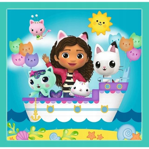 KOCI DOMEK GABI PUZZLE 3W1 3+ TREFL 34871 KOCI DOMEK GABI PUZZLE 3W1 3+ TREFL 34871