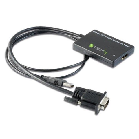 Konwerter TECHLY 301665 HDMI - VGA/Audio Konwerter TECHLY 301665 HDMI - VGA/Audio