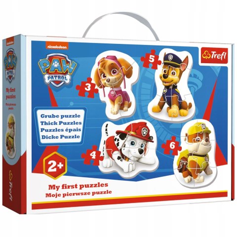Moje pierwsze puzzle Psi Patrol Baby 2+ Trefl 36087 Moje pierwsze puzzle Psi Patrol Baby 2+ Trefl 36087