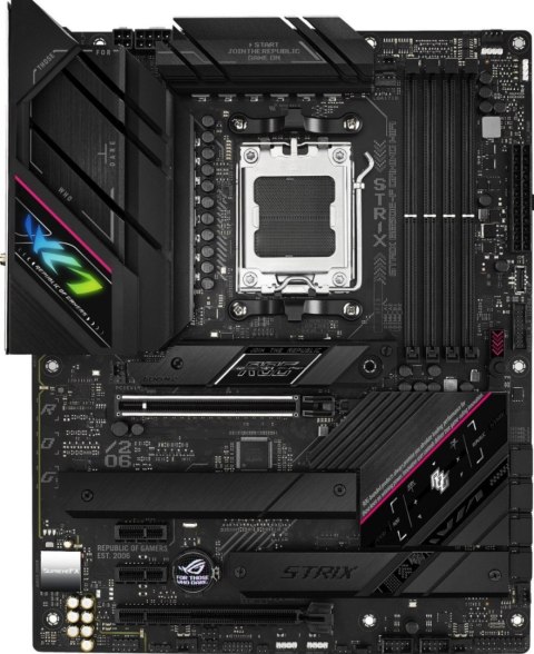 Płyta główna ASUS ROG STRIX B650E-F GAMING WIFI (Socket AM5 /ATX) Płyta główna ASUS ROG STRIX B650E-F GAMING WIFI (Socket AM5 /ATX)