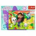 Puzzle 20 MiniMaxi Koci Domek Gabi 20 elementów 3+ Trefl 21158 Puzzle 20 MiniMaxi Koci Domek Gabi 20 elementów 3+ Trefl 21158