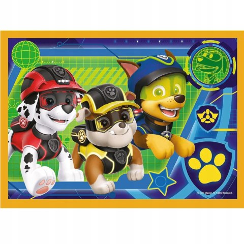 Puzzle 4w1 Psi Patrol wakacyjny 4+ Trefl 34395 Puzzle 4w1 Psi Patrol wakacyjny 4+ Trefl 34395