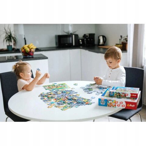 Puzzle 4w1 Psi Patrol wakacyjny 4+ Trefl 34395 Puzzle 4w1 Psi Patrol wakacyjny 4+ Trefl 34395