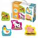 Puzzle Baby zwierzęta na wsi Trefl 36070 Puzzle Baby zwierzęta na wsi Trefl 36070