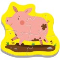 Puzzle Baby zwierzęta na wsi Trefl 36070 Puzzle Baby zwierzęta na wsi Trefl 36070