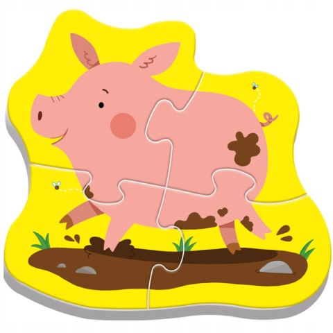 Puzzle Baby zwierzęta na wsi Trefl 36070 Puzzle Baby zwierzęta na wsi Trefl 36070