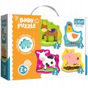 Puzzle Baby zwierzęta na wsi Trefl 36070 Puzzle Baby zwierzęta na wsi Trefl 36070