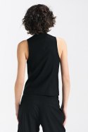 Kamizelka klasyczna lniana KA05 Black - Nife - 34 Kamizelka klasyczna lniana KA05 Black - Nife - 34