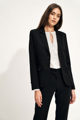 Klasyczna czarna marynarka Z46 Black - Nife - 38