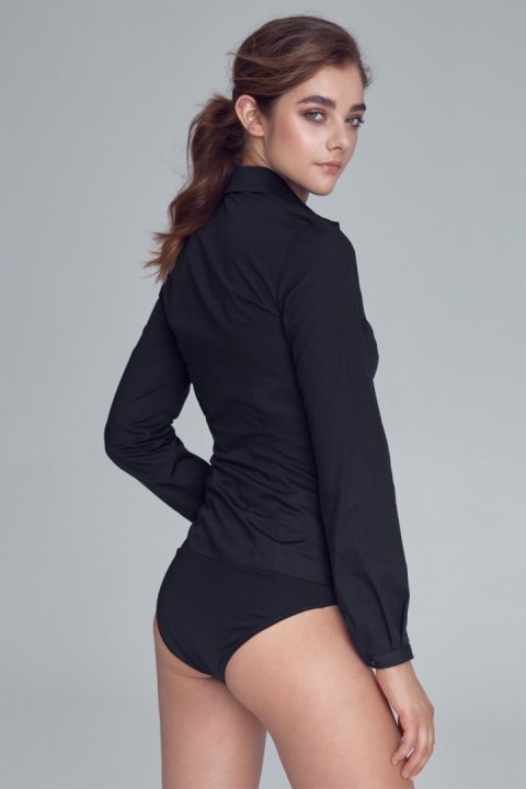 Klasyczna koszula body K54 Black - Nife - 36 Klasyczna koszula body K54 Black - Nife - 36