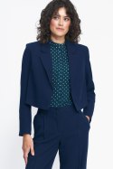 Krótki granatowy żakiet Z50 Navy - Nife - 42 Krótki granatowy żakiet Z50 Navy - Nife - 42