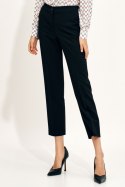 Spodnie Czarne spodnie chino SD70 Black - Nife - 38