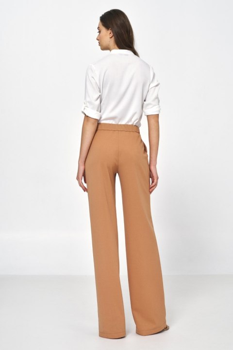 Spodnie Karmelowe spodnie loose cut SD77 Carmel - Nife - 36 Spodnie Karmelowe spodnie loose cut SD77 Carmel - Nife - 36
