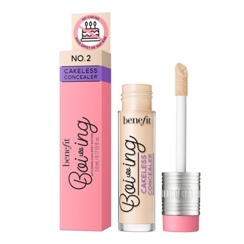 Benefit Boi-Ing Cakeless Concealer mocno kryjący korektor w płynie 02 Fair Warm 5ml (P1) Benefit Boi-Ing Cakeless Concealer mocno kryjący korektor w płynie 02 Fair Warm 5ml (P1)