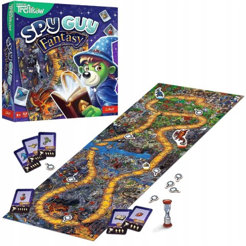Gra planszowa rodzinna Spy Guy fantasy Rodzina Treflików Trefl 02577 Gra planszowa rodzinna Spy Guy fantasy Rodzina Treflików Trefl 02577