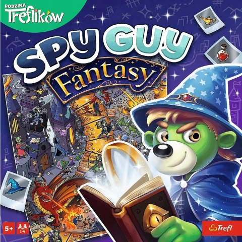 Gra planszowa rodzinna Spy Guy fantasy Rodzina Treflików Trefl 02577 Gra planszowa rodzinna Spy Guy fantasy Rodzina Treflików Trefl 02577