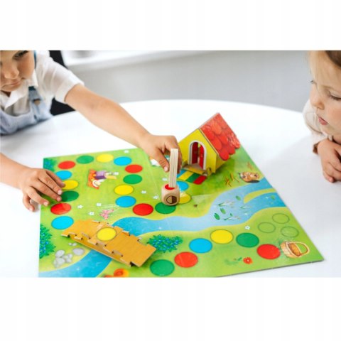 Gra planszowa rodzinna moja pierwsza gra Na Jagody bobaski miś Trefl 02063 Gra planszowa rodzinna moja pierwsza gra Na Jagody bobaski miś Trefl 02063