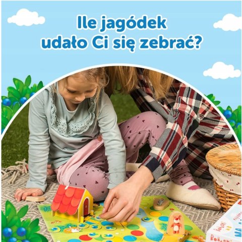 Gra planszowa rodzinna moja pierwsza gra Na Jagody bobaski miś Trefl 02063 Gra planszowa rodzinna moja pierwsza gra Na Jagody bobaski miś Trefl 02063