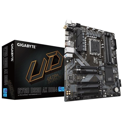Płyta główna GIGABYTE B760 DS3H AX DDR4 (Socket 1700 /ATX) Płyta główna GIGABYTE B760 DS3H AX DDR4 (Socket 1700 /ATX)