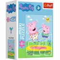 Puzzle 20 miniMAXI Świnka Peppa 20 elementów Peppa Pig 3+ Trefl 21125 Puzzle 20 miniMAXI Świnka Peppa 20 elementów Peppa Pig 3+ Trefl 21125