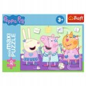 Puzzle 20 miniMAXI Świnka Peppa karaoke 20 el Peppa Pig 3+ Trefl 21126 Puzzle 20 miniMAXI Świnka Peppa karaoke 20 el Peppa Pig 3+ Trefl 21126