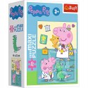 Puzzle 20 miniMAXI Świnka Peppa u lekarza 20 el Peppa Pig 3+ Trefl 21127 Puzzle 20 miniMAXI Świnka Peppa u lekarza 20 el Peppa Pig 3+ Trefl 21127