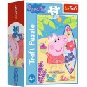 Puzzle 54 mini Świnka Peppa na plaży 54 elementy 4+ Trefl 19626 Puzzle 54 mini Świnka Peppa na plaży 54 elementy 4+ Trefl 19626