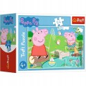 Puzzle 54 mini Świnka Peppa nad jeziorem 54 elementy 4+ Trefl 19625 Puzzle 54 mini Świnka Peppa nad jeziorem 54 elementy 4+ Trefl 19625