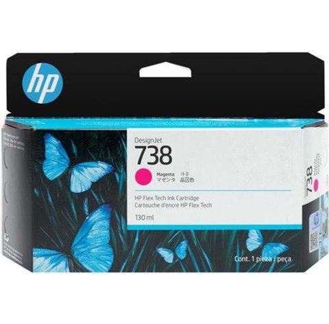 Tusz HP 738 magenta (498N6A) Tusz HP 738 magenta (498N6A)