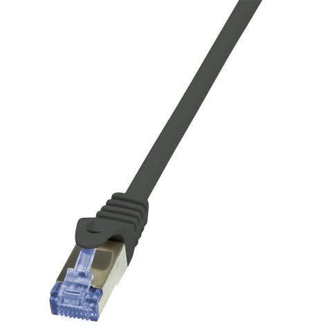 LOGILINK S/FTP Cat.6a 10 m Czarny 10 Patchcord LOGILINK S/FTP Cat.6a 10 m Czarny 10 Patchcord