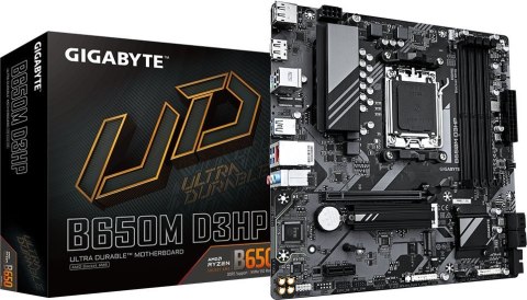 Płyta główna GIGABYTE B650M D3HP (Socket AM5 /micro ATX) Płyta główna GIGABYTE B650M D3HP (Socket AM5 /micro ATX)