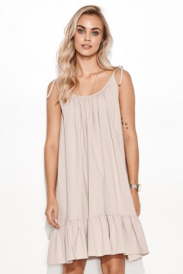 Sukienka Model M726 Light Beige - Makadamia - uniwersalny