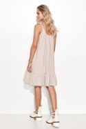 Sukienka Model M726 Light Beige - Makadamia - uniwersalny Sukienka Model M726 Light Beige - Makadamia - uniwersalny