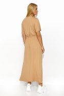 Sukienka Model M823 Beige - Makadamia - uniwersalny Sukienka Model M823 Beige - Makadamia - uniwersalny