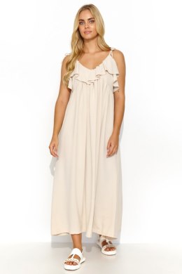 Sukienka Model M834 Light Beige - Makadamia - uniwersalny